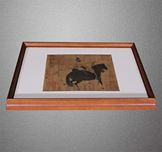 新郑书画装裱配框服务案例